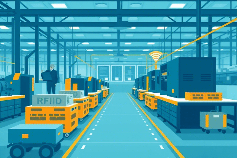 RFID生产管理系统如何提升制造企业效率与透明度？