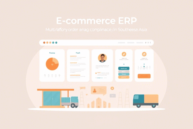 东南亚电商ERP怎么做？如何选择适合本地市场的智能管理解决方案？