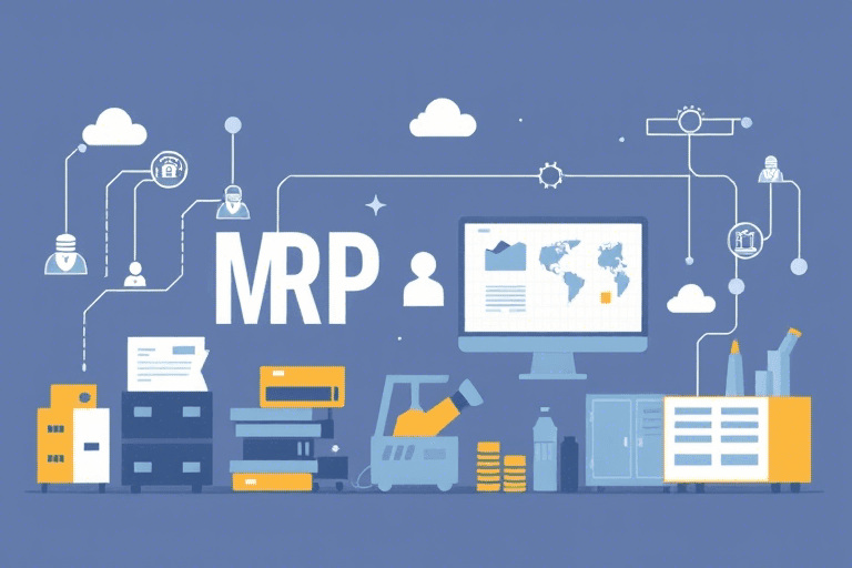 MRP与ERP区别：企业资源计划系统如何助力制造企业高效运营