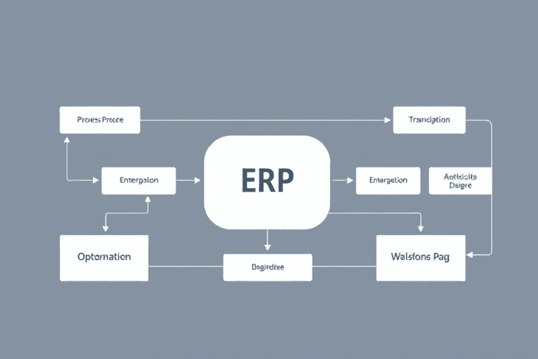 如何绘制高效的ERP流程图？掌握这5步就能轻松搞定企业流程优化