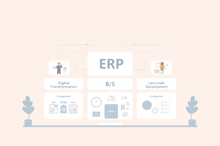 ERP B/S架构如何实现企业高效数字化管理与协同办公