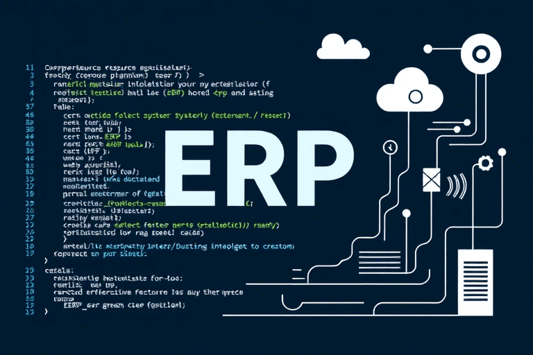 ERP代码开发：如何构建高效、可扩展的企业资源计划系统核心