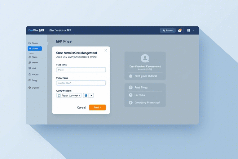 ERP怎么授权店铺？手把手教你如何正确配置多店铺权限管理