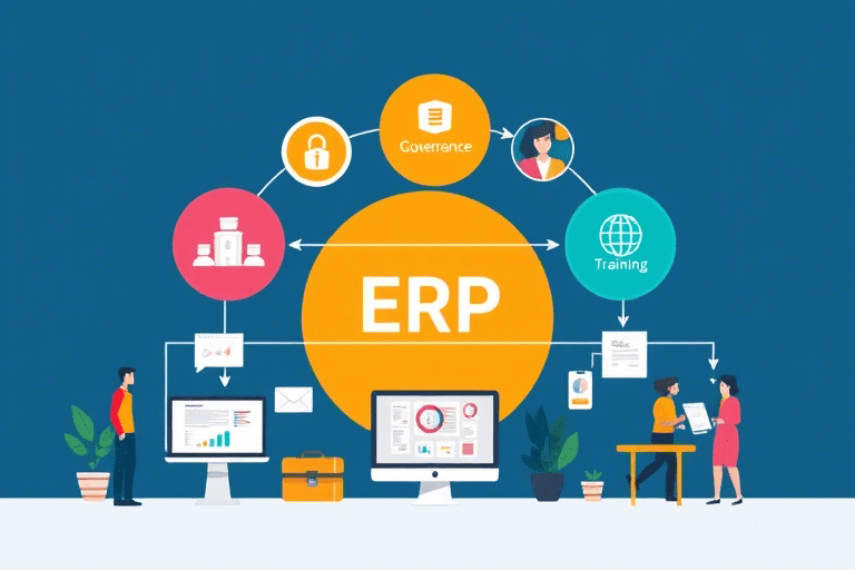 ERP实施后如何持续优化企业运营效率与数据价值