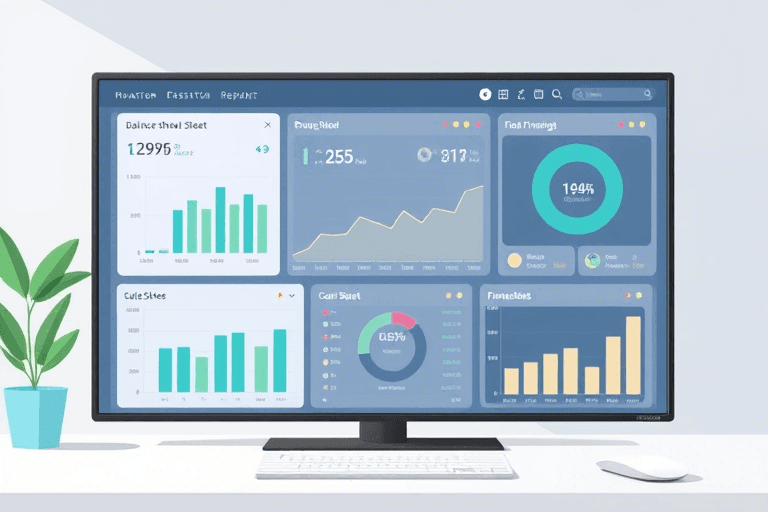 ERP资产负债表如何准确反映企业财务状况与运营效率