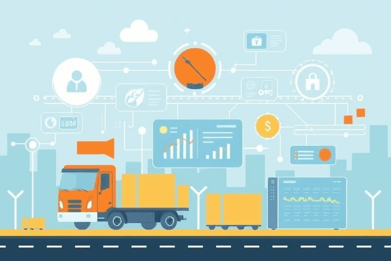 快递物流工程管理系统如何构建？全面解析技术架构与实施路径