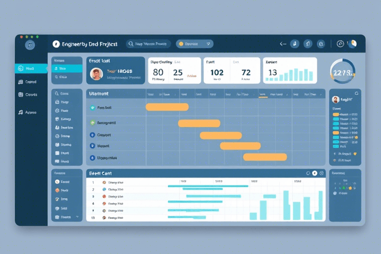 工程管理调度系统图表如何设计才能高效直观？