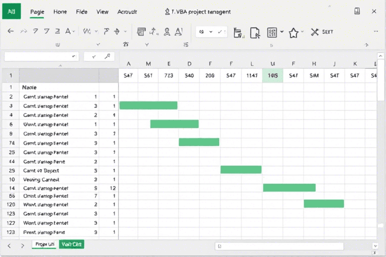 ExcelVBA工程管理系统模板怎么做？高效实现项目管理自动化