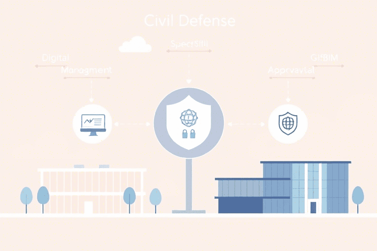 人防工程建设管理系统如何实现全流程数字化与智能化管理