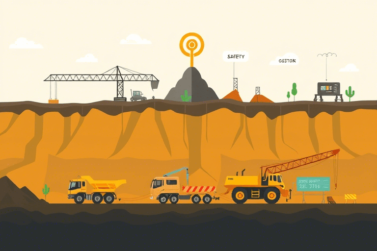 采掘工程管理子系统如何实现高效矿山生产与安全管理