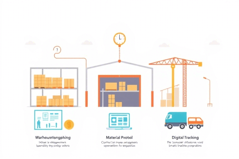 工程仓库管理系统设备如何提升施工项目效率与库存精准度？