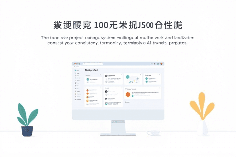 全面工程管理系统翻译：如何实现多语言精准落地与高效协同