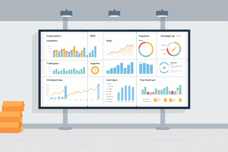 如何打造高效直观的施工工程管理系统展示墙？