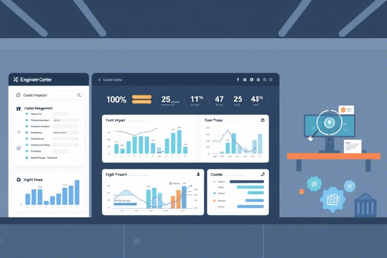 工程中心管理系统如何实现高效协同与资源优化？
