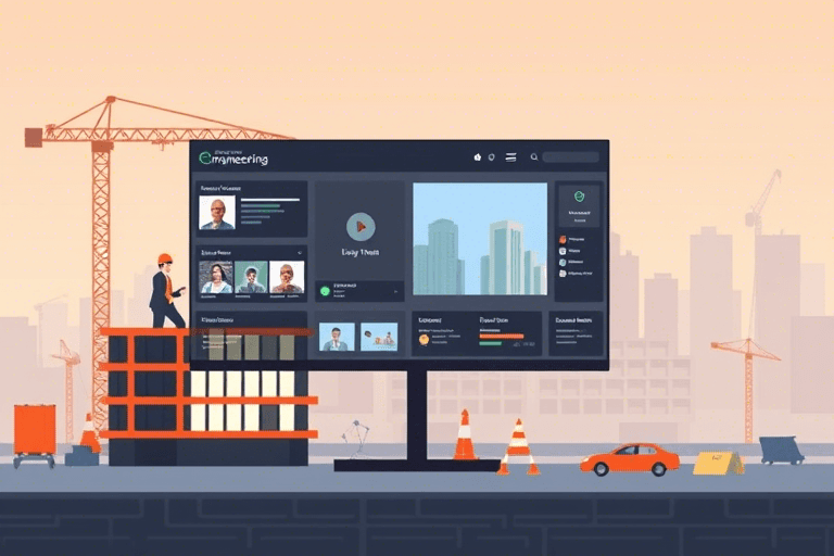 工程直播管理系统如何实现高效施工管理与实时监控