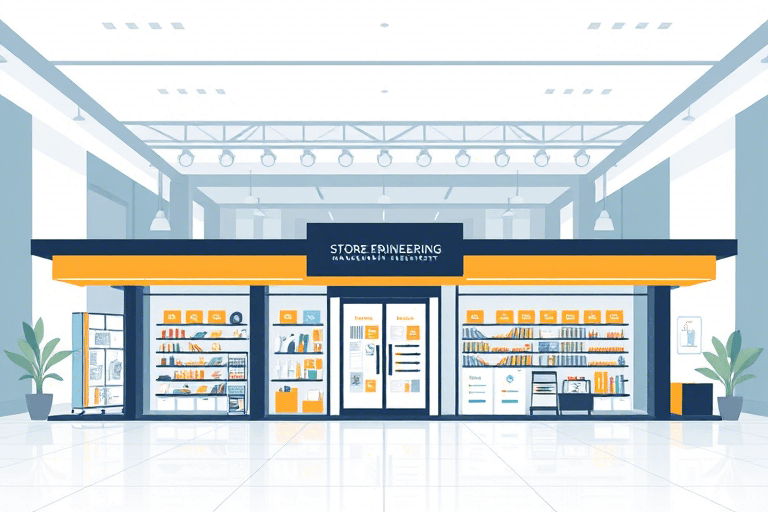 店铺工程管理系统如何构建？实现高效运营与精准管控