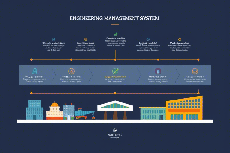 工程管理系统结构如何设计才能高效运行并支持项目全生命周期管理？