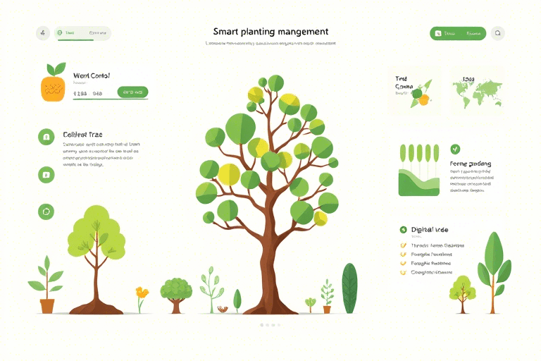种树工程管理系统如何实现高效施工与资源优化？