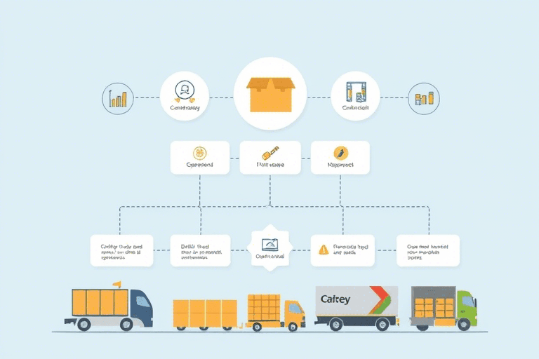 如何绘制物流工程管理系统组成图？详解结构与设计要点