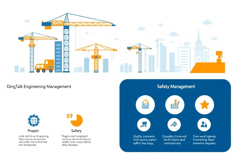 钉钉 工程管理系统如何助力建筑企业数字化转型与效率提升