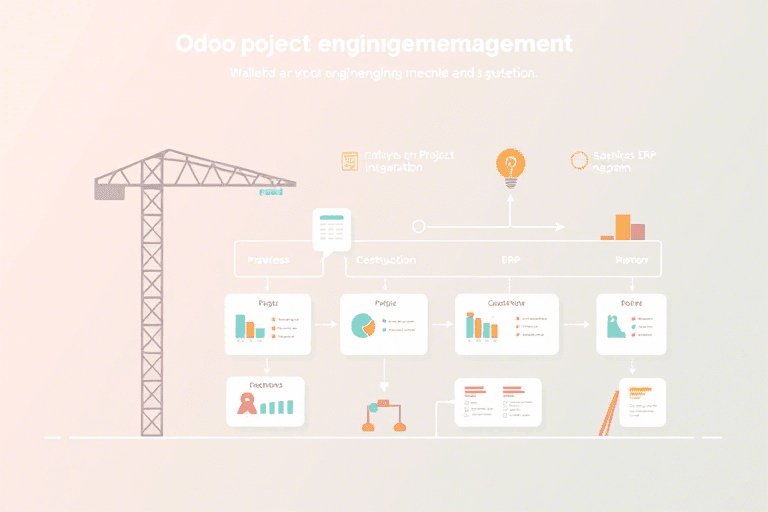 Odoo工程管理系统如何实现项目全流程数字化管理？