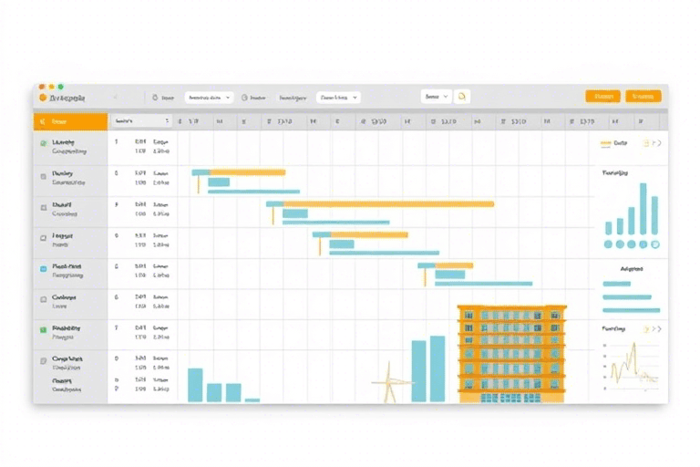 工程管理系统展示图如何设计才能直观高效地呈现项目信息？