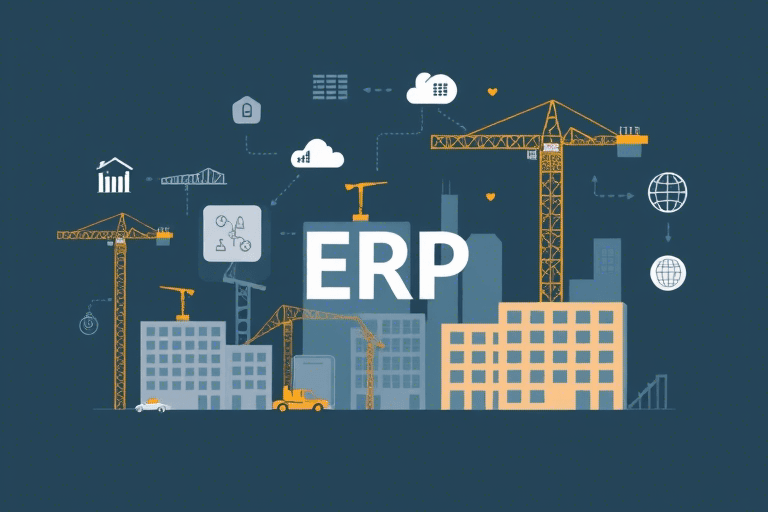 工地工程管理ERP系统如何实现高效施工与项目全流程数字化管控