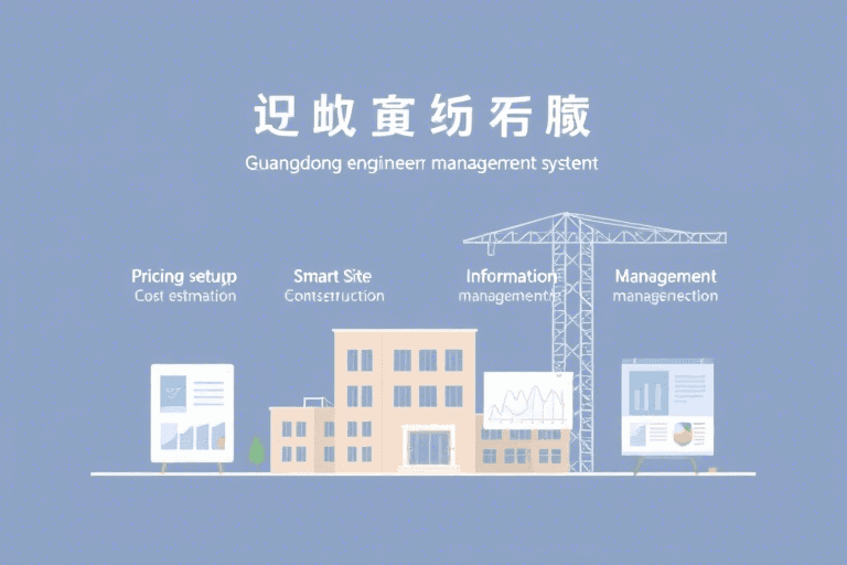 广东工程管理系统单价如何科学制定？一文详解计价逻辑与实操要点