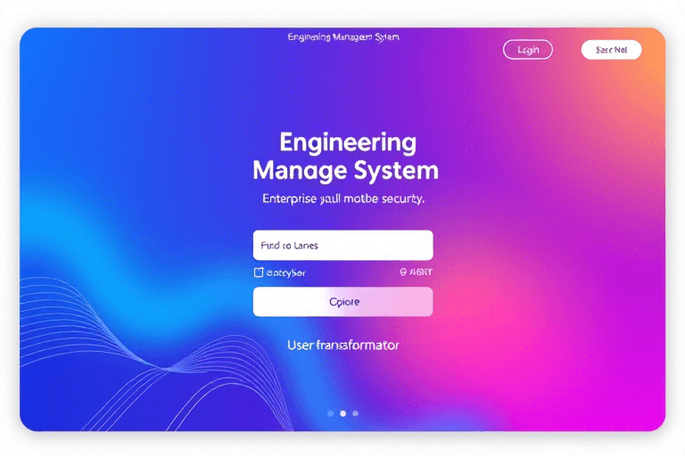 工程集团工程管理系统登录网页如何设计与实现？