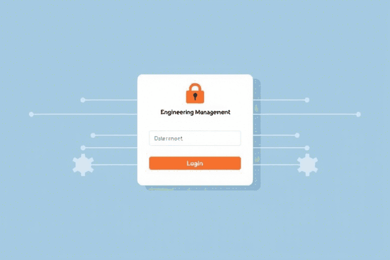 工程管理界面登录系统如何设计才能保障安全与高效？