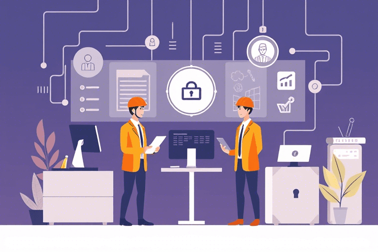 工程人员权限管理系统如何保障项目安全与高效协作？