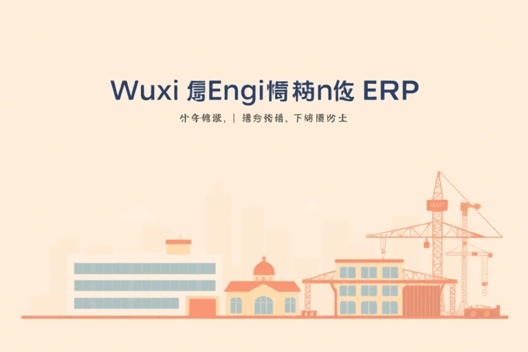 无锡工程ERP管理系统怎么做？如何提升项目管理效率与成本控制？