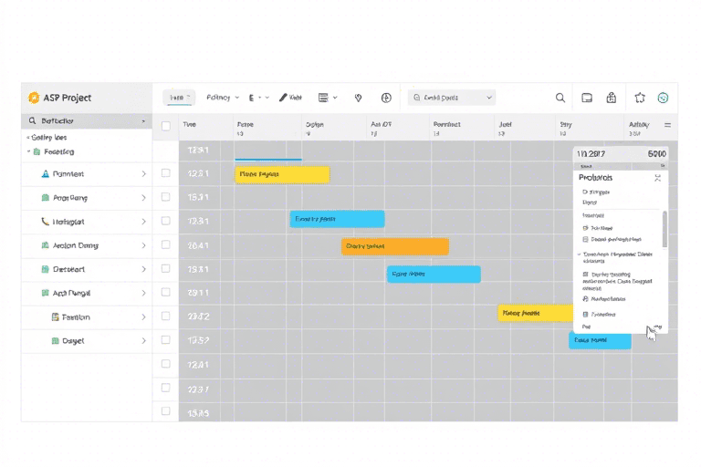 ASP工程进度管理系统如何实现高效项目管理与实时监控