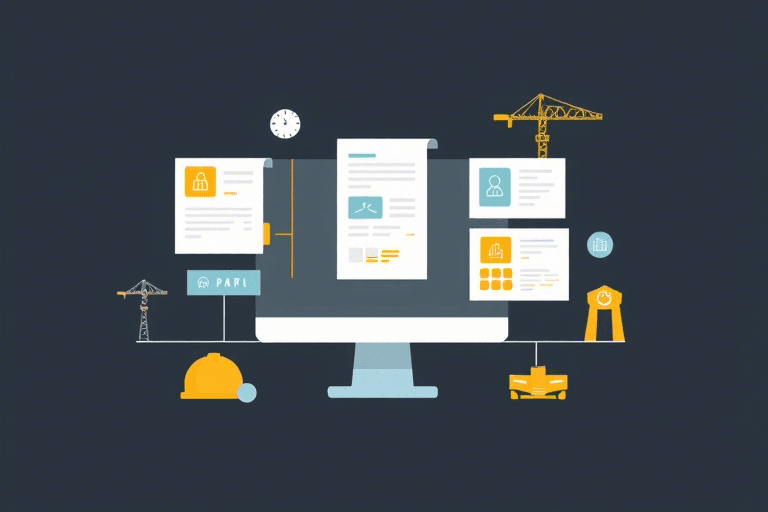 甲方工程资料管理系统图怎么做？如何高效构建项目文档管理架构？