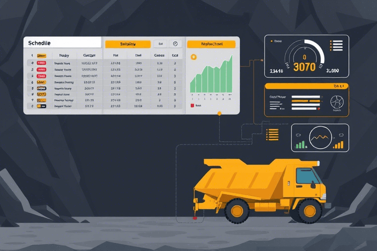 矿山工程车辆管理系统如何提升矿山作业效率与安全水平？