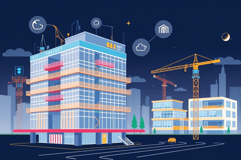 工程无人管理系统设计：如何构建高效智能的施工现场管控体系？