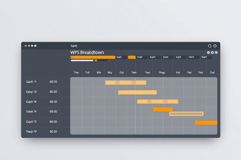 WPS项目工程管理系统模板如何设计与应用？