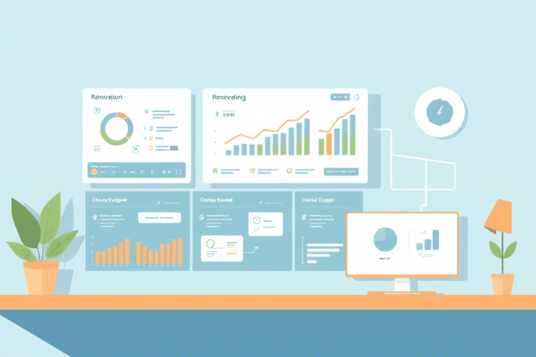 装修工程项目管理系统图怎么做？如何高效搭建可视化管理流程？