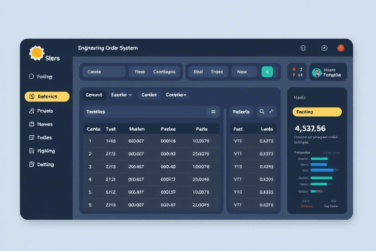工程订单管理系统图片高清：如何实现高效可视化管理与数据呈现