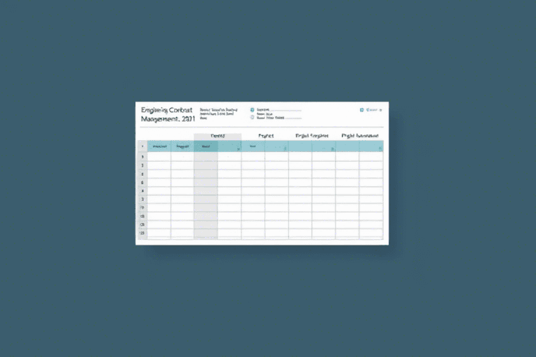 工程合同管理系统Excel版：如何用Excel高效管理工程项目合同