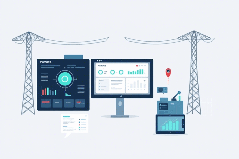 配电工程管理系统如何实现高效运维与智能管理？