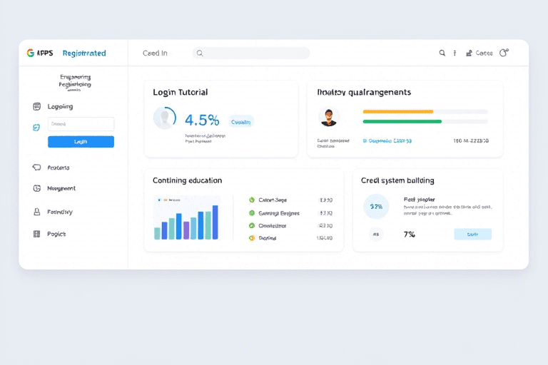 工程咨询注册管理系统登录指南：如何正确完成注册与登录流程
