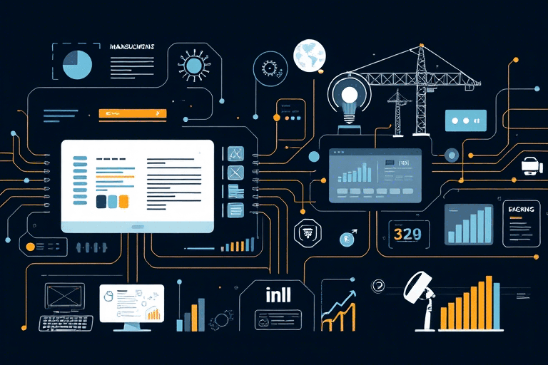 工程管理系统的结构包括哪些核心模块？如何构建高效管理体系？