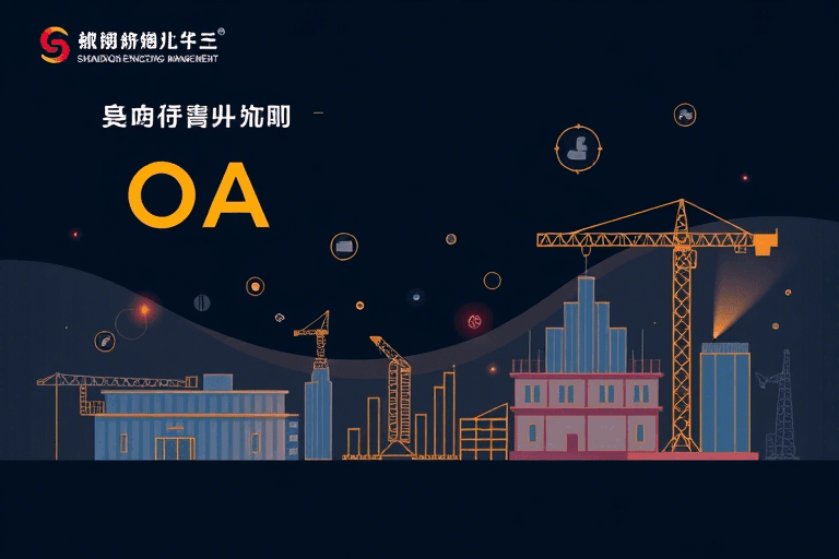 山东工程管理OA管理系统软件如何助力企业高效运营与数字化转型
