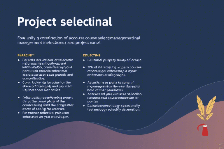 如何编写选课管理系统项目工程书？完整指南与实战要点解析