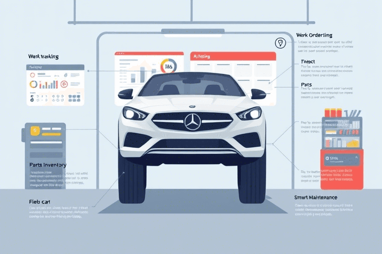 车辆维修工程管理系统如何实现高效运维与成本控制