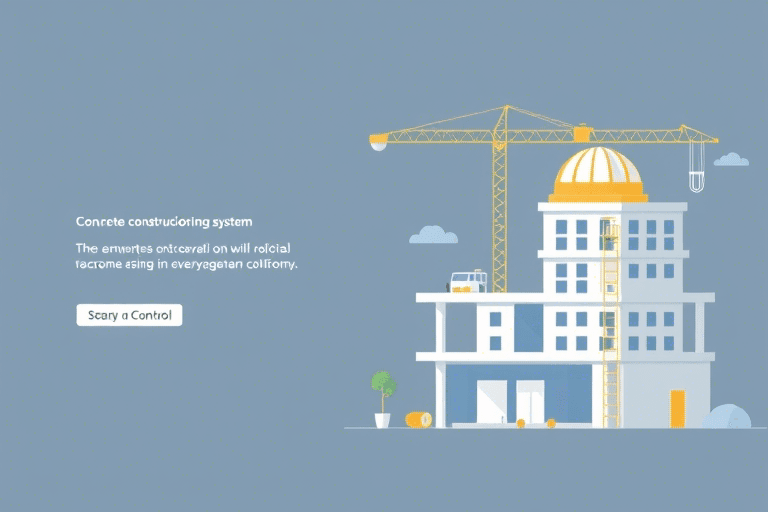 混凝土工程管理系统设计：如何实现高效施工与质量控制？