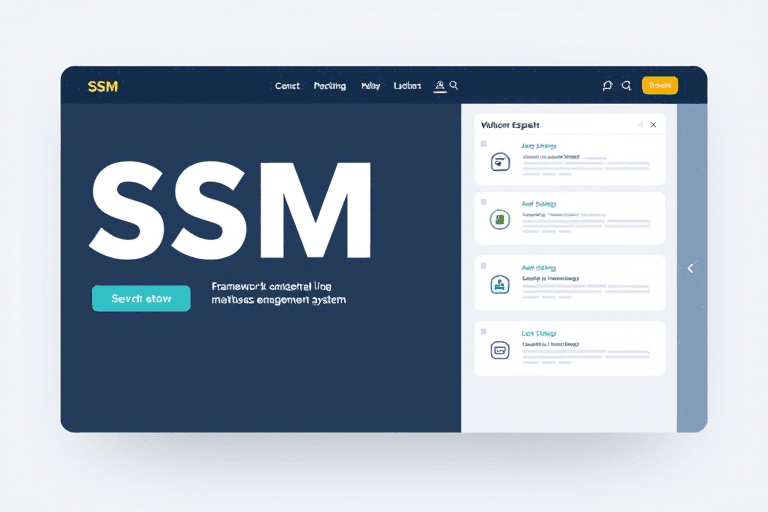 基于SSM的工程实施管理系统如何设计与实现？