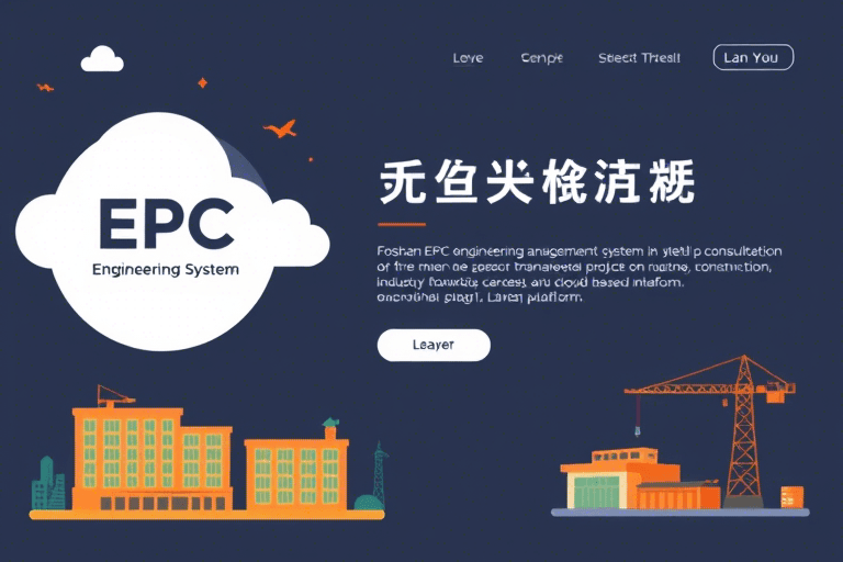 佛山EPC工程管理系统免费咨询：如何高效落地项目管理数字化？