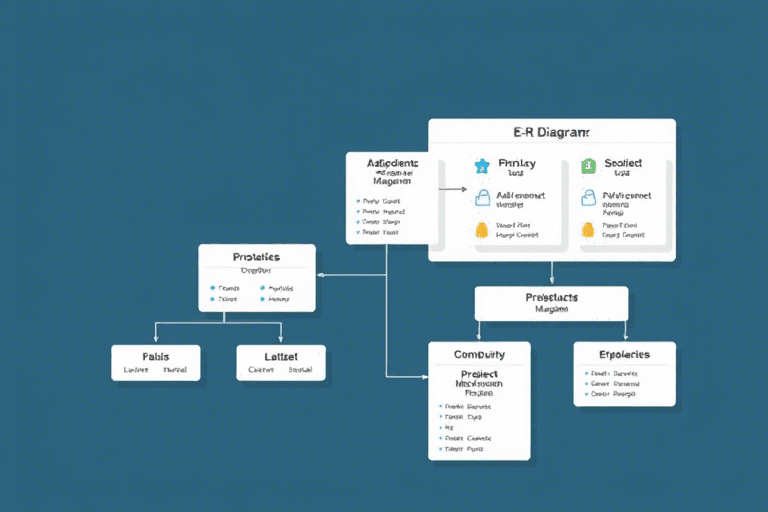 工程管理系统E-R图设计：如何构建高效的数据模型？